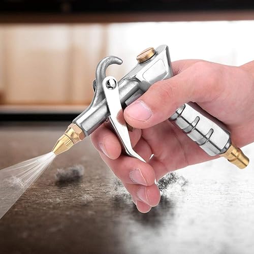 Miniatura 5 de Herramienta neumática de soplado de polvo, boquilla extendida, pistola de soplado neumática ligera, herramienta de soplado de polvo para el motor