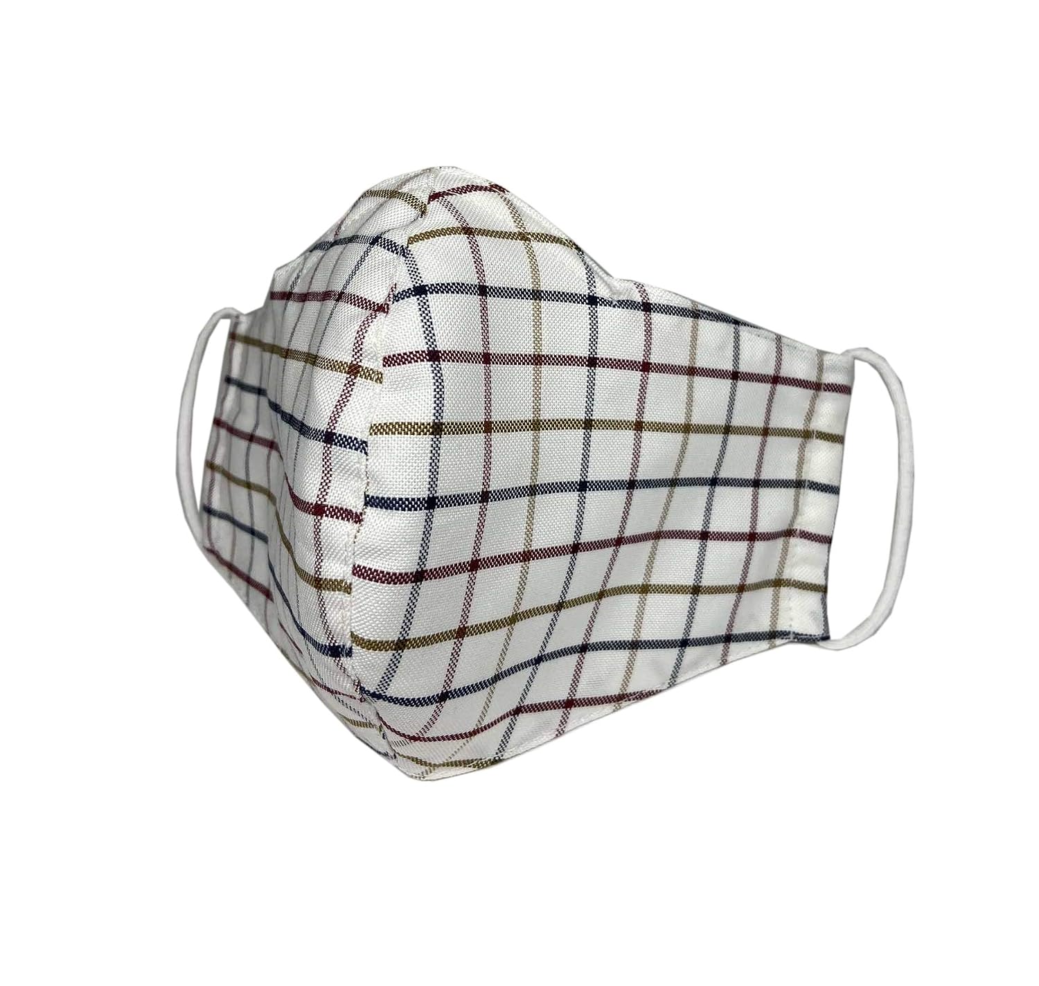 USA Cloth Face Mask, Adult Face Mask, Double Layers with Filter Pocket and Nose Strip for a higher level of protection, Reusable & Machine Washable - Made in USA
