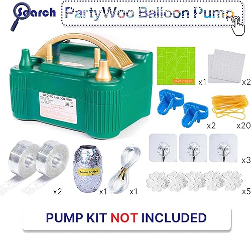 Miniatura 4 de PartyWoo Globos negros, 100 globos negros mate de 12 pulgadas, globos negros para guirnalda de globos o arco de globos como decoración de fiesta,