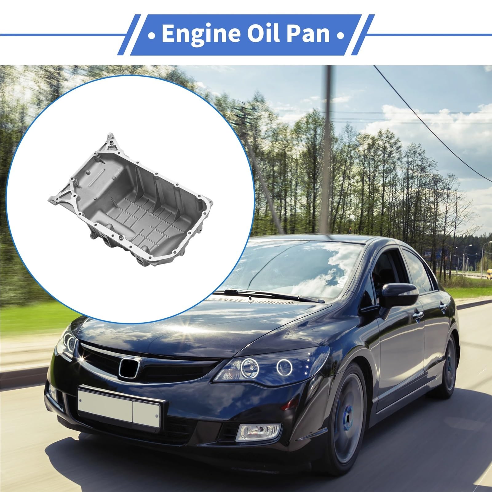 Coppa dell'olio‌ Per Honda Civic Si 2.0L Aluminum