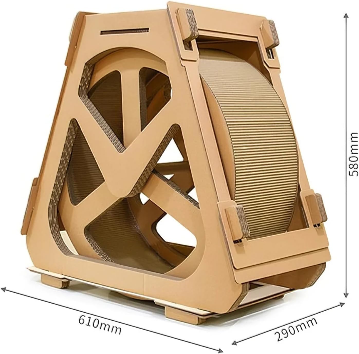 Cat Exercise Wheel, Cat Wheels for Indoor Cats, Durable Silent Spinning Wheel for Pets - Exercise Running Wheel to Lose Weight, Interactive Anxiety Relief Toys for Boredom & Fun Fitness Energy Outlet