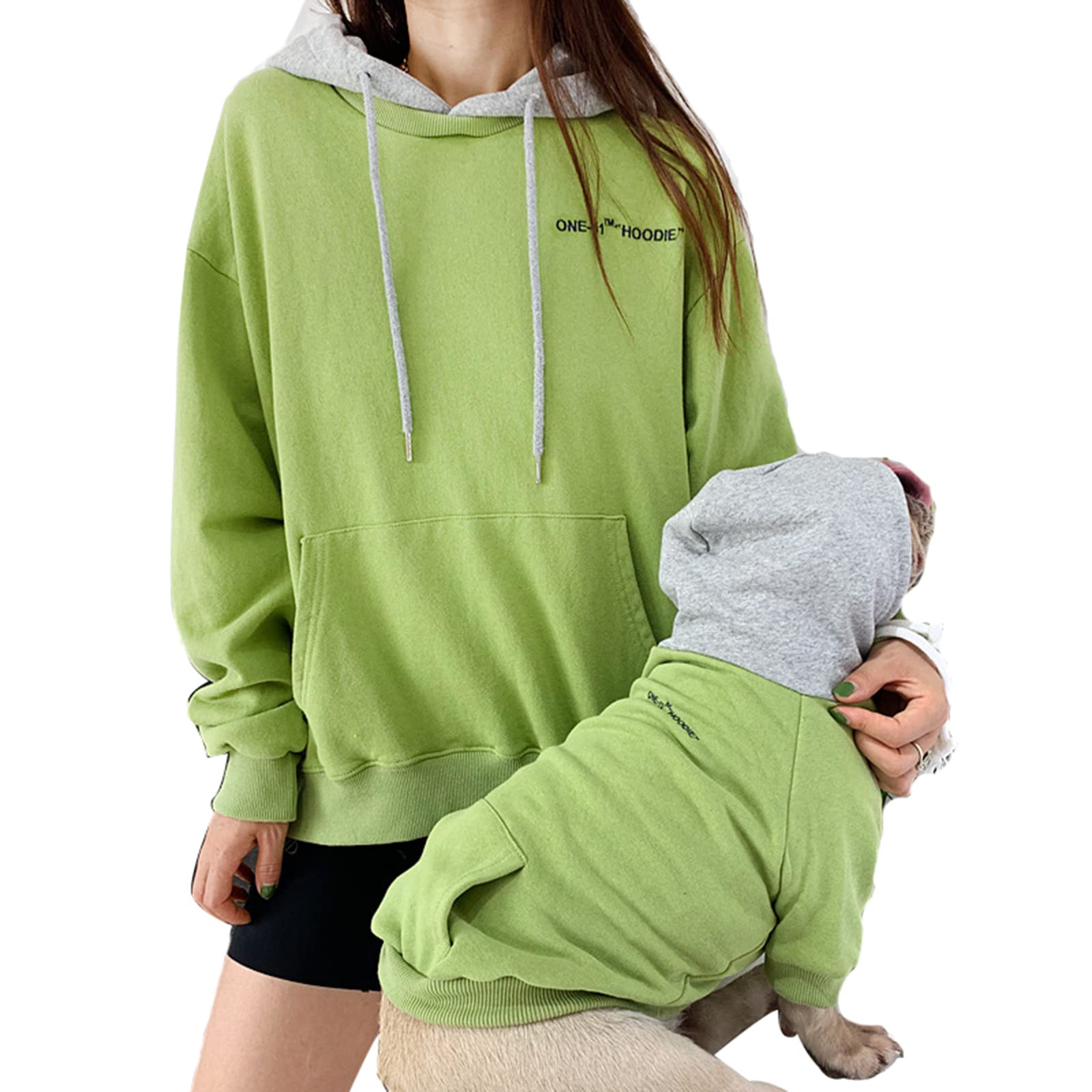 Hond Hoodie Huisdier Kleding Hond Hoodies met Zak Basic Hoodie Trui voor Kleine Medium Grote Honden Geel XS