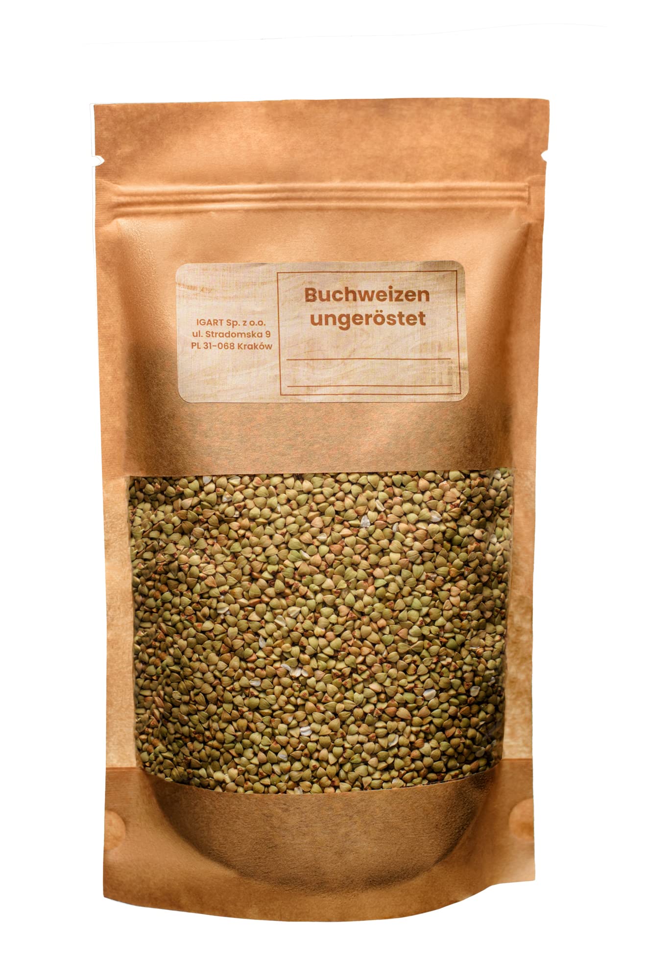 IGART Ungerösteter Buchweizen 10kg, Lecker, Quelle der Ballaststoffe, Eiweißquelle, 1A Qualität