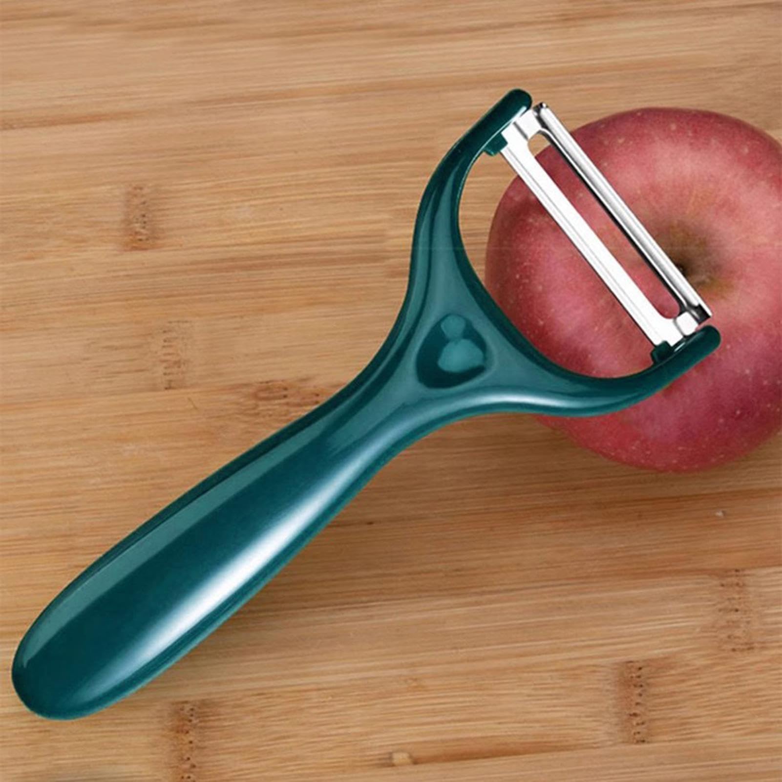 Pelapatate Professionale Multifunzione Con Manico Ergonomico Lucidato E Lama Resistente, Ideale Per Frutta E Verdura In Casa O Ristorante, Facile Da Pulire E Usare