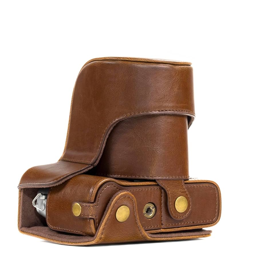 FUJIFILM X-T20 本体 レザーケース付き Fujifilm X T20 Leather Camera Case | kaza-deluxe