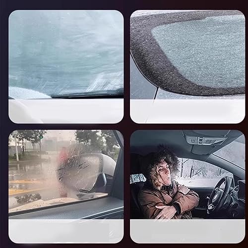 Miniatura 6 de Hyuduo Calentador de espacio portátil con pilas para serie 2, ajustes de calor ajustables, rotación 360, inclinación de 160 grados para descongelar,