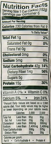 Camellia Brand Frijoles secos Baby Lima, bolsa de 2 libras