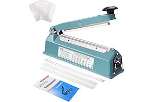 Suteck Impulse Bag Sealer Machine for Mylar Bag Printing