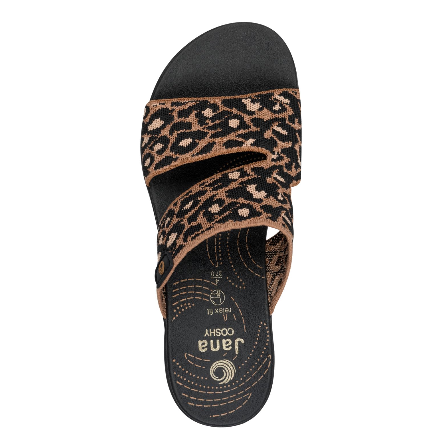 Jana Coshy Wedge/Plat Mule 8-27270-43, Sandalia con talón Mujer
