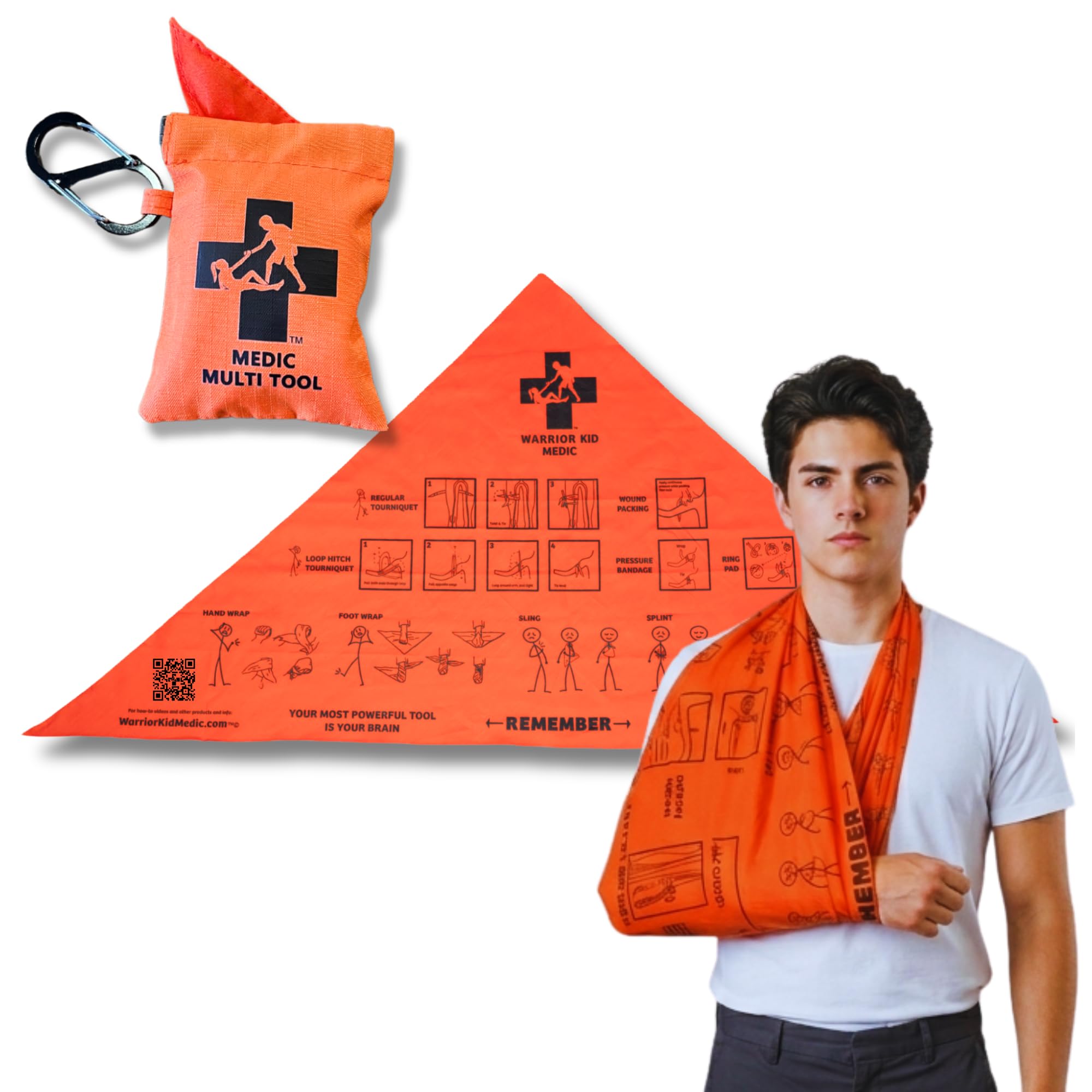 Amazon.com: Medic Multi-Tool First Aid Triangular Bandage with