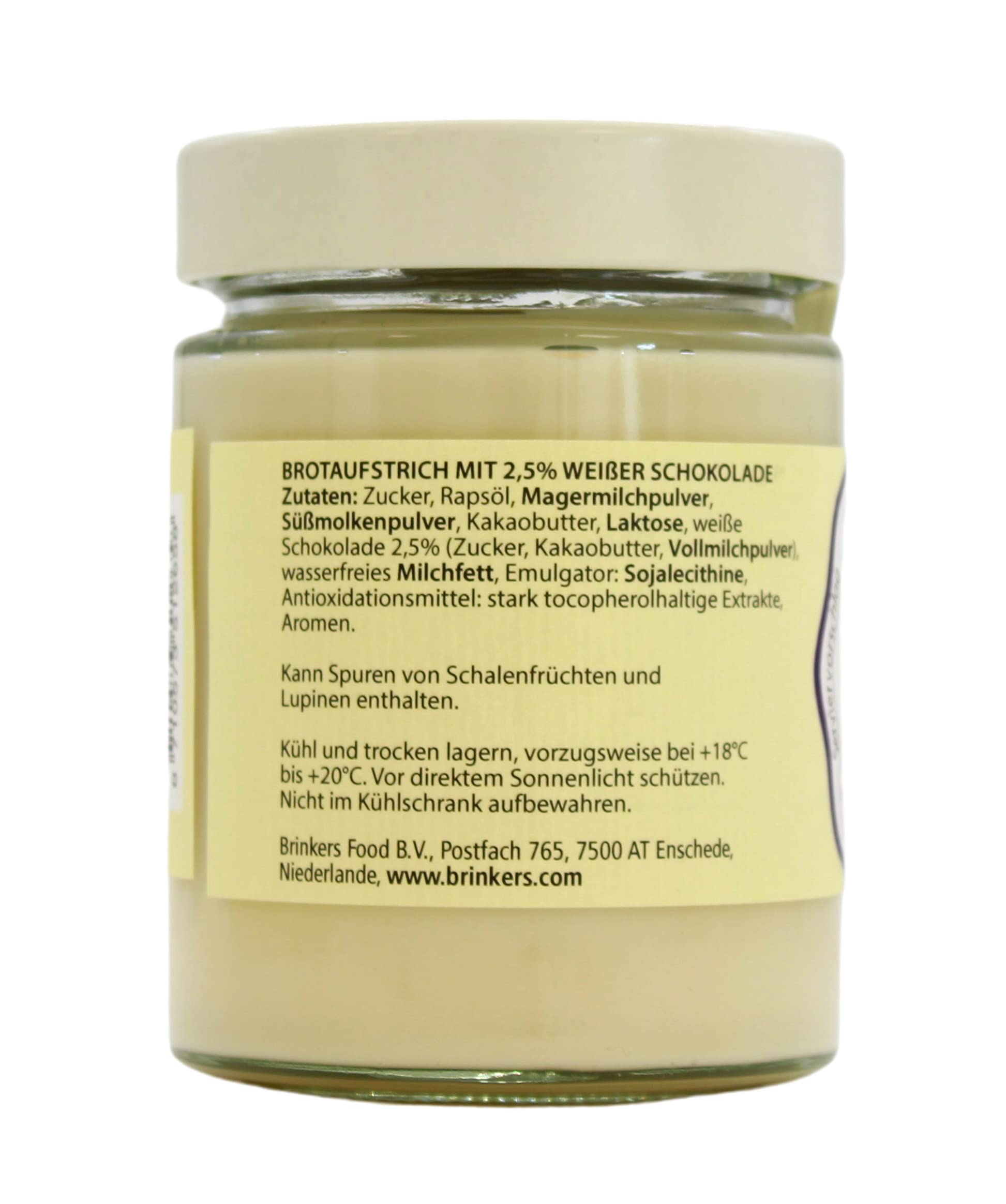 Brinkers Chocolate Symphony No.3 weiße Schokolade Creme, 6er Pack (6 x 270g)