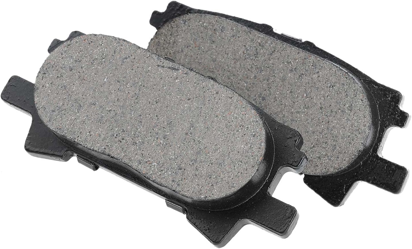 A-Premium 11.34 inch (288mm) Rear Solid Disc Brake Rotors + Ceramic Pads kit Compatible with Select Lexus and Toyota Models - Highlander 2004-2007, RX330 2004-2006, RX350 2007-2009, RX400h 2006-2008