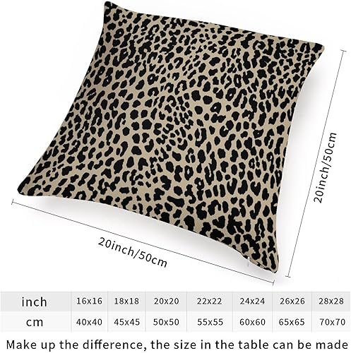 Vista 298 de Funda de cojín decorativa con estampado de guepardo verde peridoto para sofá, funda de almohada verde crema con estampado de leopardo a cuadros