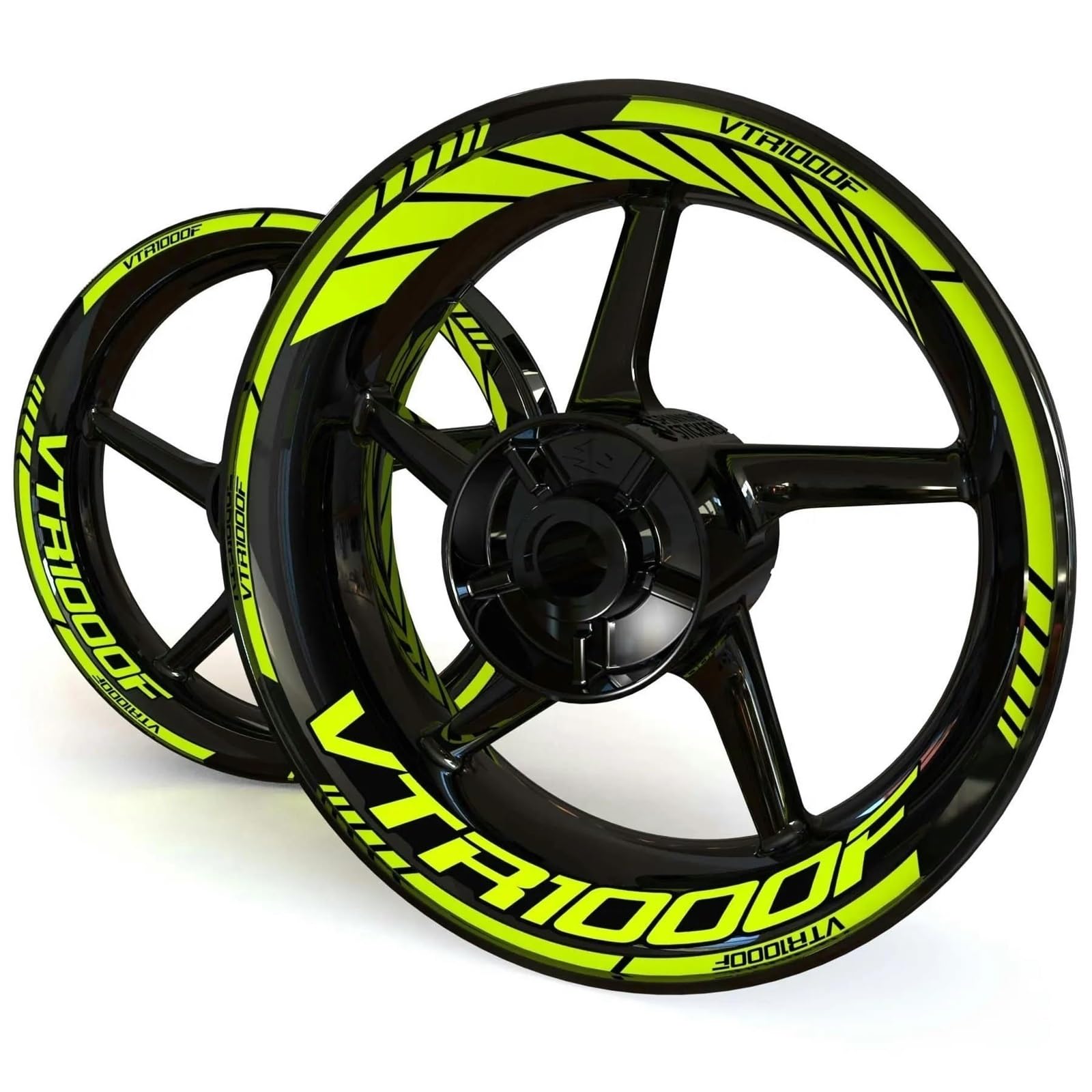 Radnabenaufkleber Motorrad-Felgenrandaufkleber Für VTR1000F VTR 1000 F 1000F, Regenfeste Felgenband-Aufkleber Felgenaufkleber(Farbe 9)