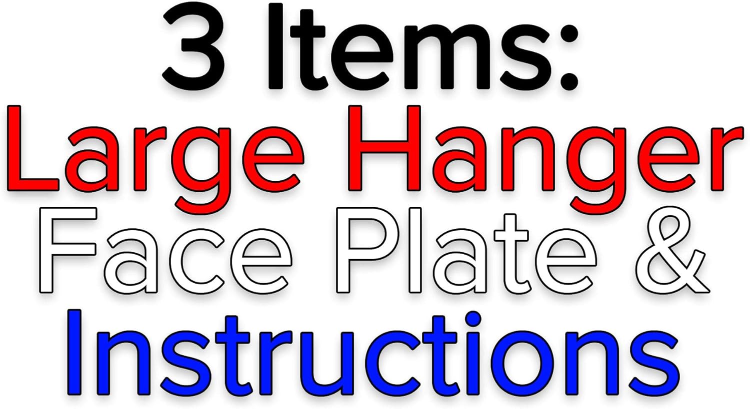 Large Magnetic Hanger - Holds Tools, Lights, Cords and More!