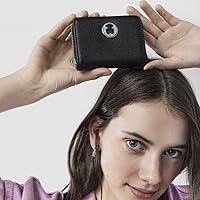 Vista 3 de TOUS Bolso cambiador de vinilo impermeable para mujer, Negro -, Dubái Saffiano