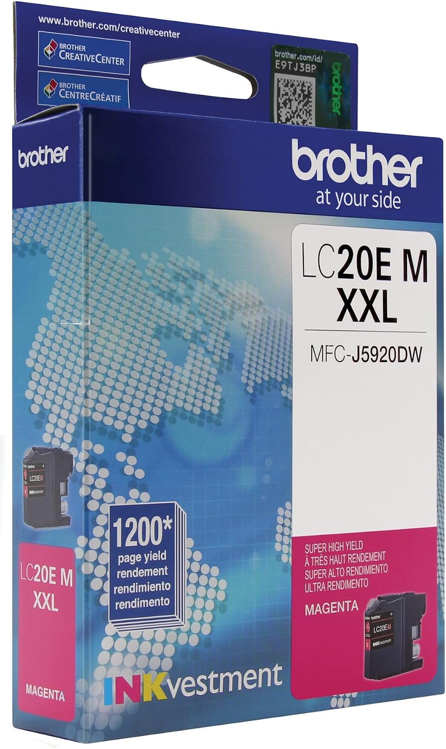 Brother LC20EMS Ink Cartridge - Magenta