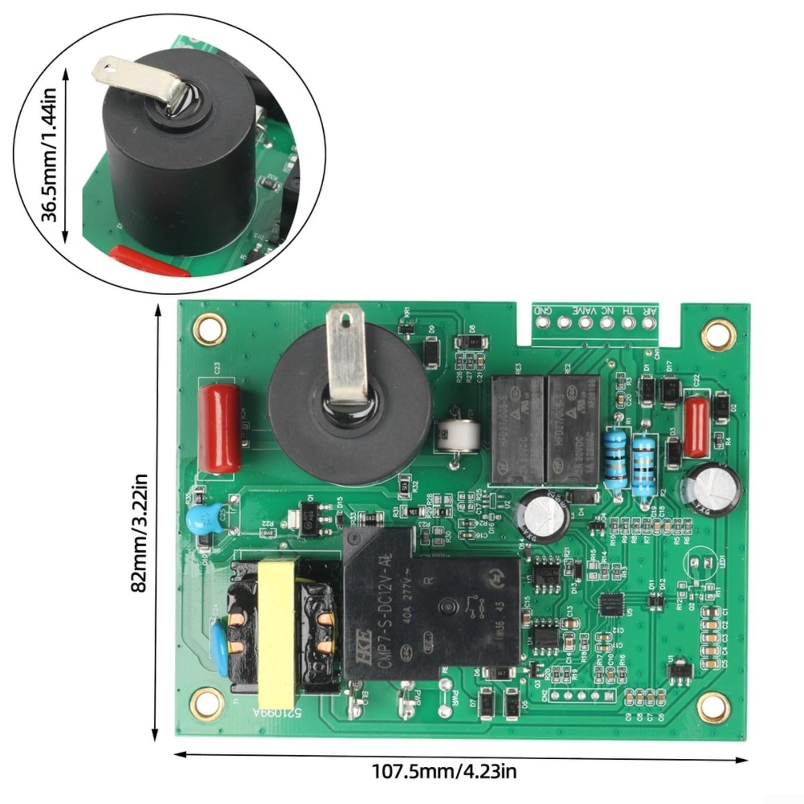 Modulo di controllo accensione stufa camper bordo 12 V DC con kit elettrodi per forno Camper scaldabagno SF20 NT24 Series (B)