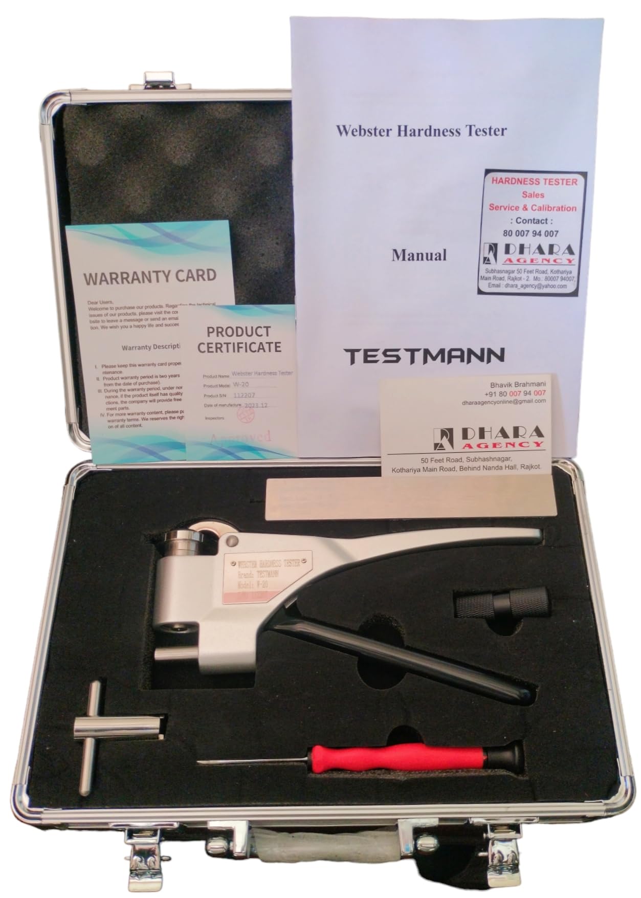 WEBSTER HARDNESS TESTER FOR ALLUMINUM-image-9
