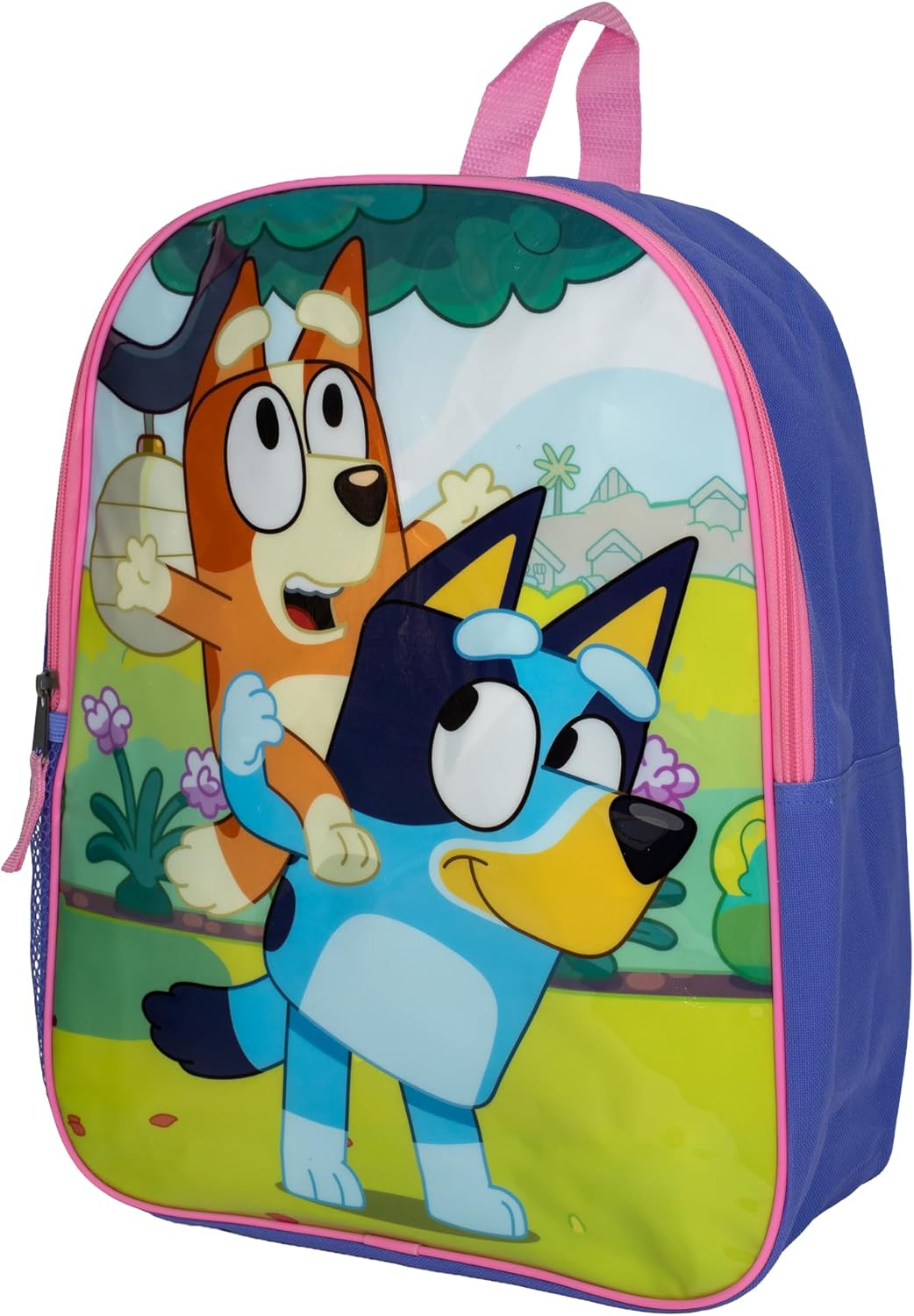 AI ACCESSORY INNOVATIONS Bluey & Bingo Kids Backpack, Elementary School Girls Book Bag with Padded Straps, Purple - Image 4