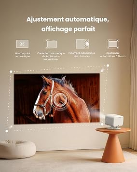 Projector 4K 【SGS Certified/Netflix Compatible】Yaber L2 Plus JBL / Dolby Projector 1080P FHD HDR10 Auto Focus & Keystone Correction WiFi/Bluetooth Home Theater 20° Rotatable