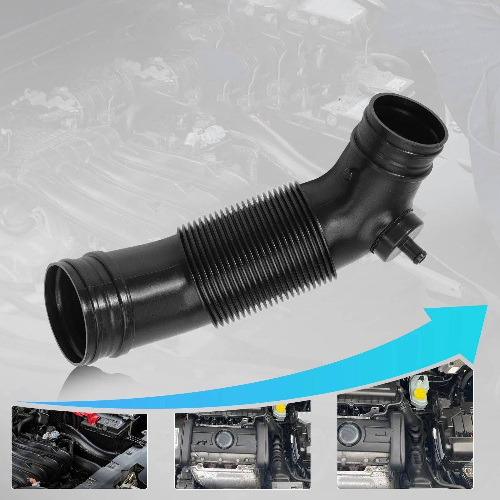 5J0129684 Per VW Per POLO 9N Tubo Di Collegamento Della Presa D'aria Tubo Aspirazione Dell'aria Fredda