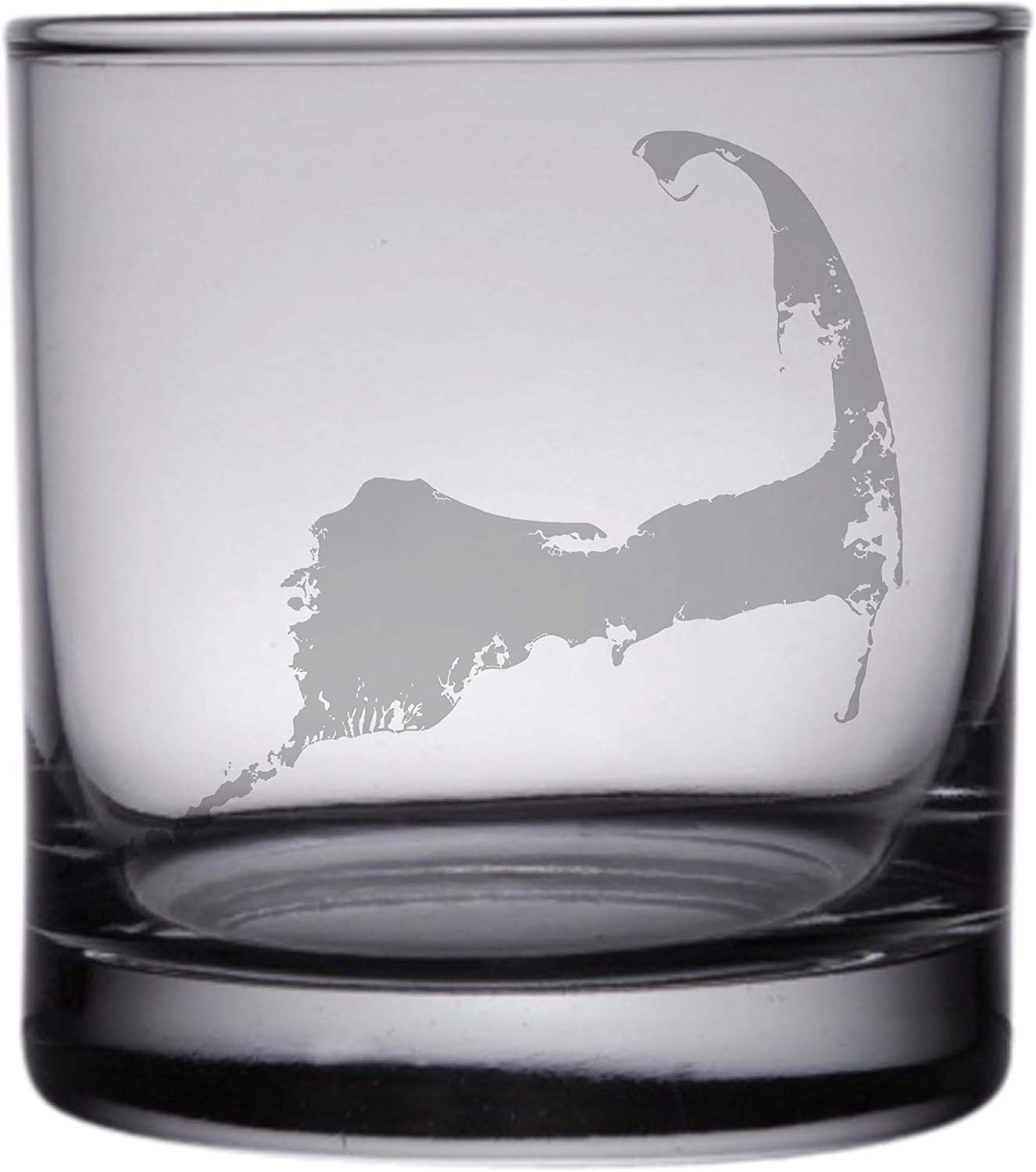 Cape Cod Map - Pint Glasses Set of 2