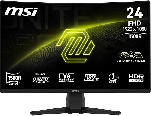 MSI MAG 242CA Écran Gaming incurvé 23.6" FHD