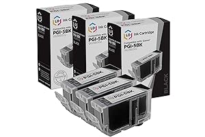 LD Products Compatible Ink Cartridge Replacement Compatible with Canon PGI5Bk