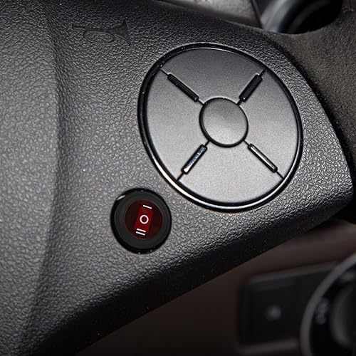 Miniatura 9 de WINOMO Botón de interruptor de encendido y apagado redondo de 3 pines, impermeable, 6 A250 V SPDT para camión y caravana