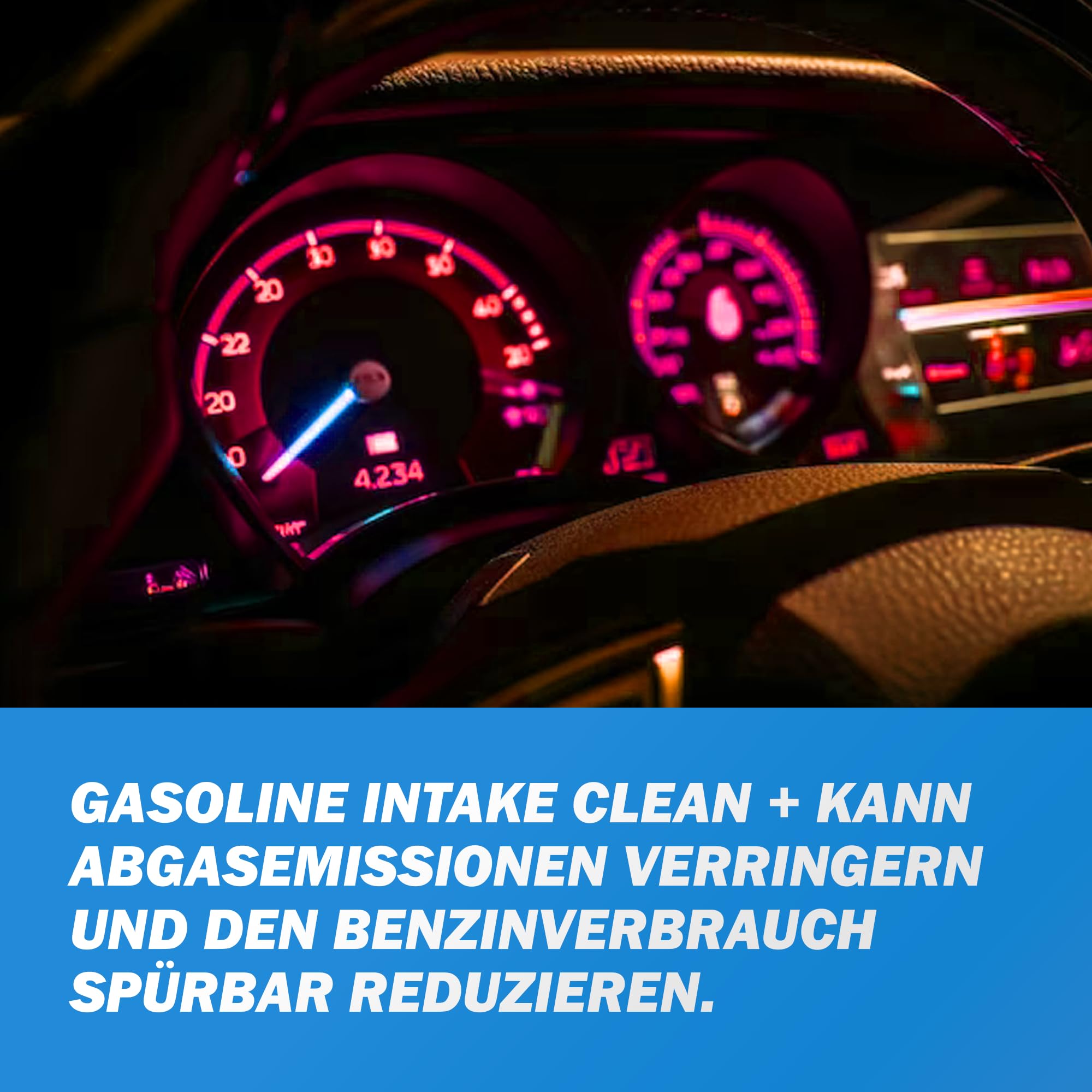 3er Pack BIZOL Gasoline Intake Clean+ C36 Drosselklappenreiniger 500ml mit Entriegelungskeil, Benzin Additiv für Starke Verschmutzungen an Injektoren und Ventilen