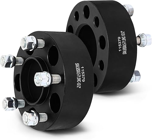 Miniatura 10 de SCITOO Espaciadores de rueda centrados de 5 x 4.5 pulgadas de 0.197 x 4.500in a 0.197 x 4.500in Diámetro del cubo de 2.815in 12 pulgadas para