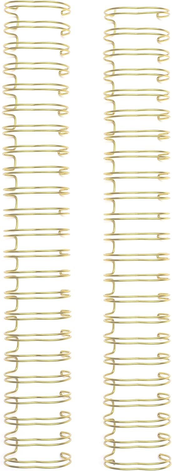 We R Memory Keepers 0633356605041 Wire Cinch-1 Inch-Gold (4 Piece)