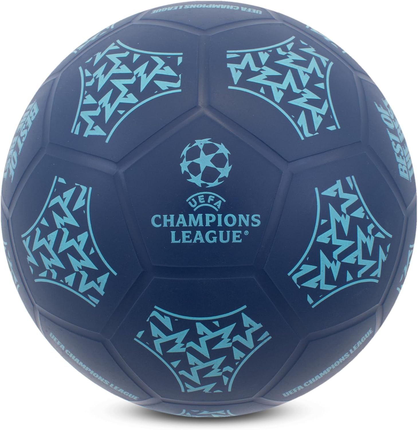 Hy-Pro UEFA Champions League Size 5 Soccer Ball – Official UCL Soccerball, Durable Training & Match Ball, Kids & Adults, Recreational Play