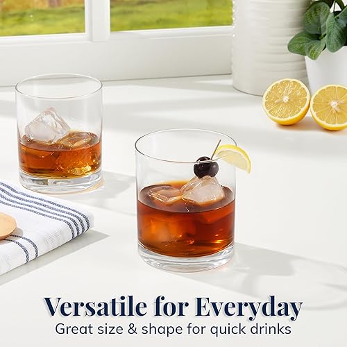 Miniatura 3 de Vasos US Acrylic Clásicos de Plástico Transparente Reutilizables (Juego de 6) 12 onzas Tazas Rocks Vasos sin BPA, Fabricados en EE. UU. Aptos para