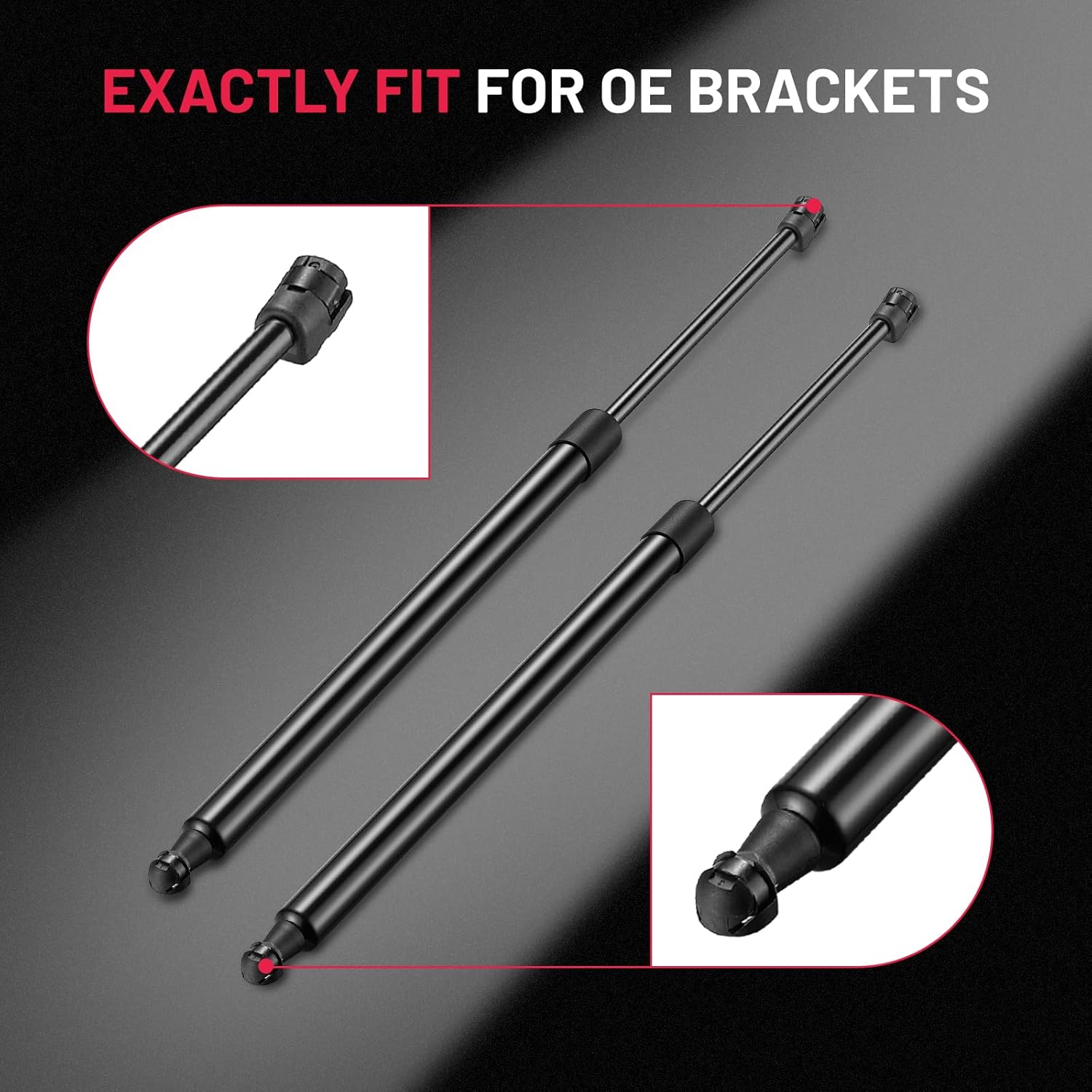 BDFHYK 2 Pcs Rear Hatch Liftgate Lift Supports Trunk Struts Gas Struts Spring Shocks, Compatible with Lexus RX350 2010-2015 RX450h Gas Springs 6756 PM3066 689500E030-R 689600E030-L 689600E030