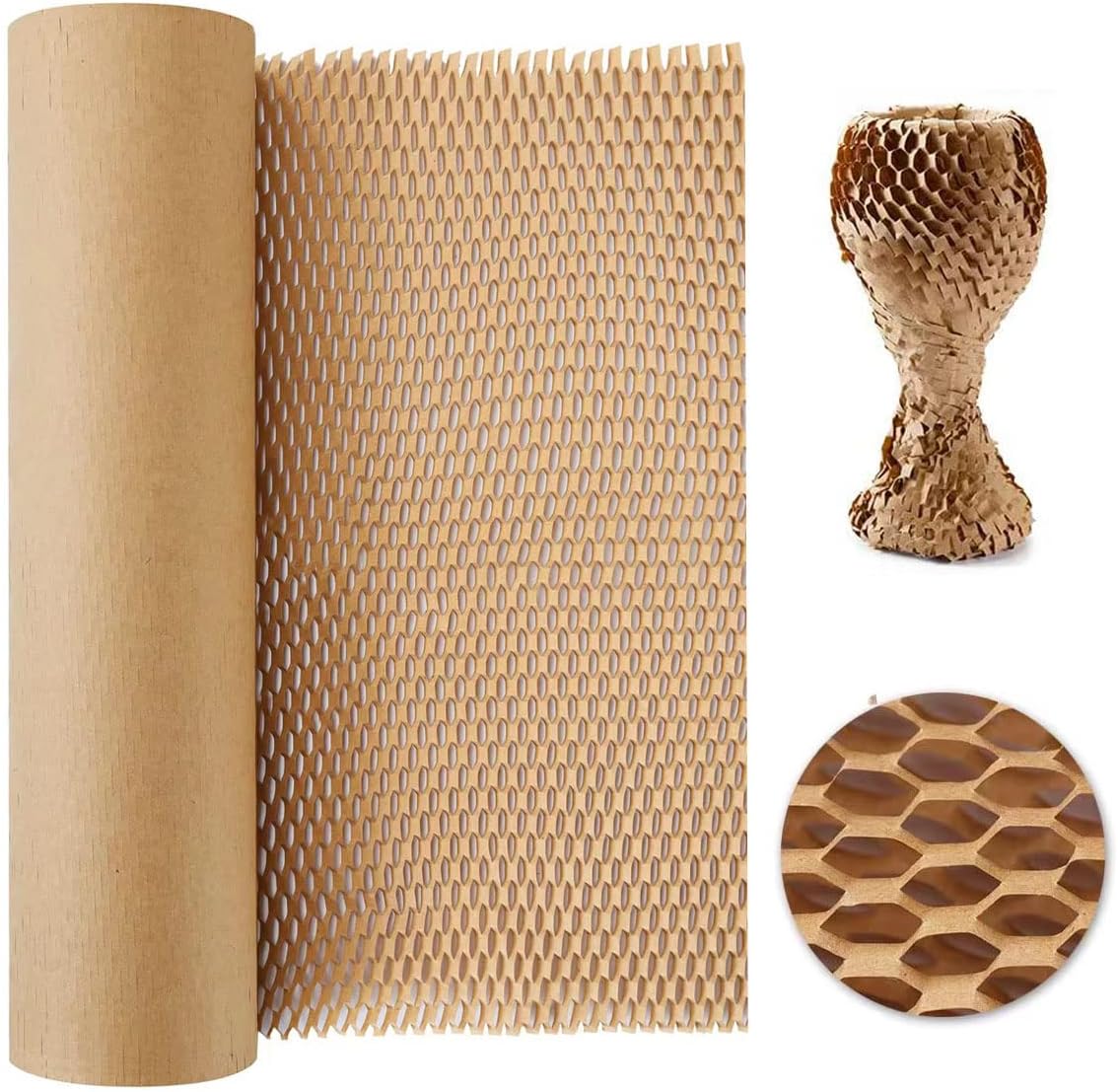 YQQZQ Packing Paper Wrap for Xmas New Year Gift,38CM*20M(1.25ft*65.6ft) Premium
