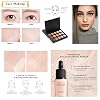 Joyeee Make Up Gift Set Professional Beauty Make Up Set with Eyeshadow Lip Gloss Blush Concealer etc. Multifunctional Cosmetic Products Kit for Teenage Girls Women # 1