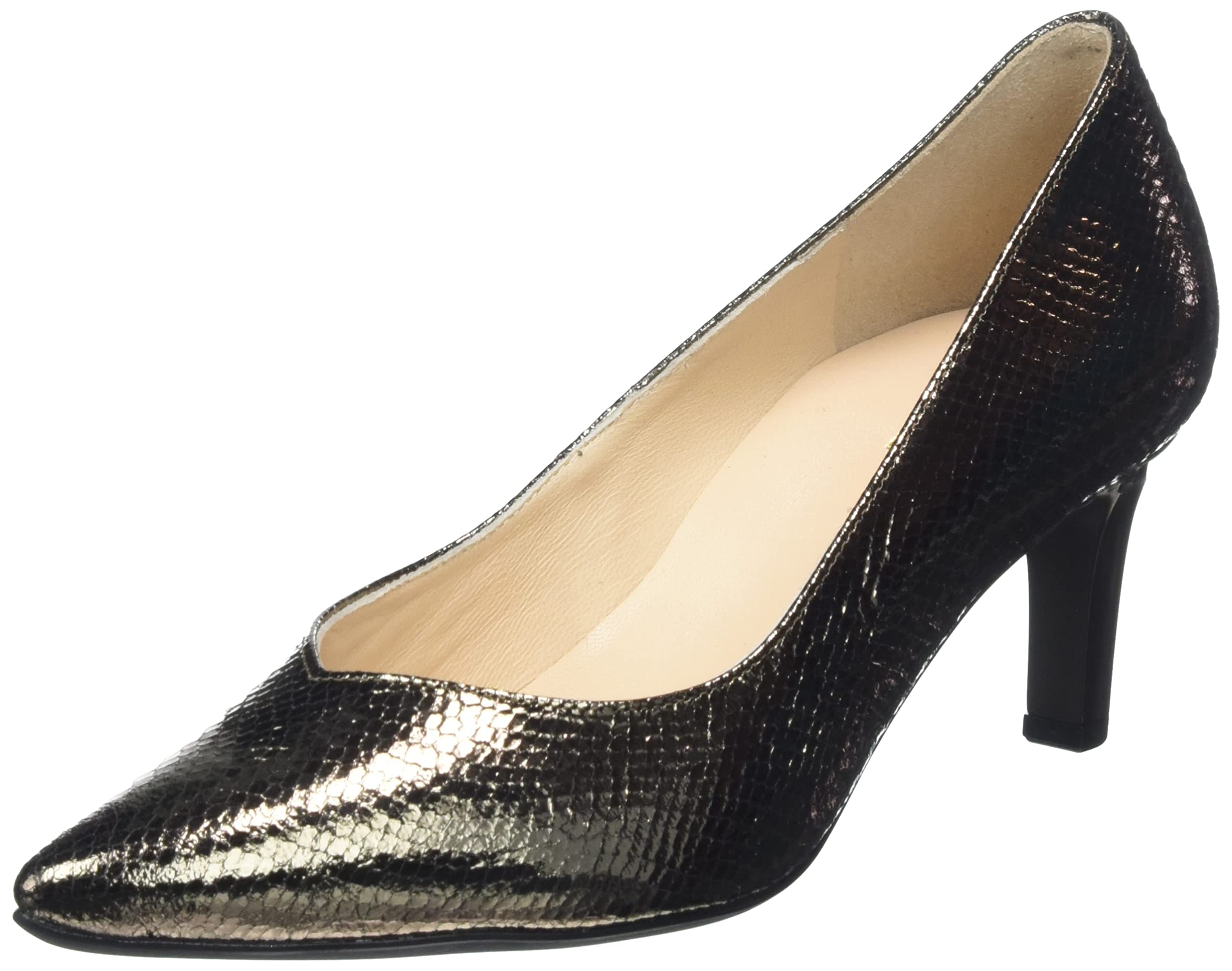 HÖGL Women's Boulevard 60 Court Shoes, Gun, 41 EU X-Weit