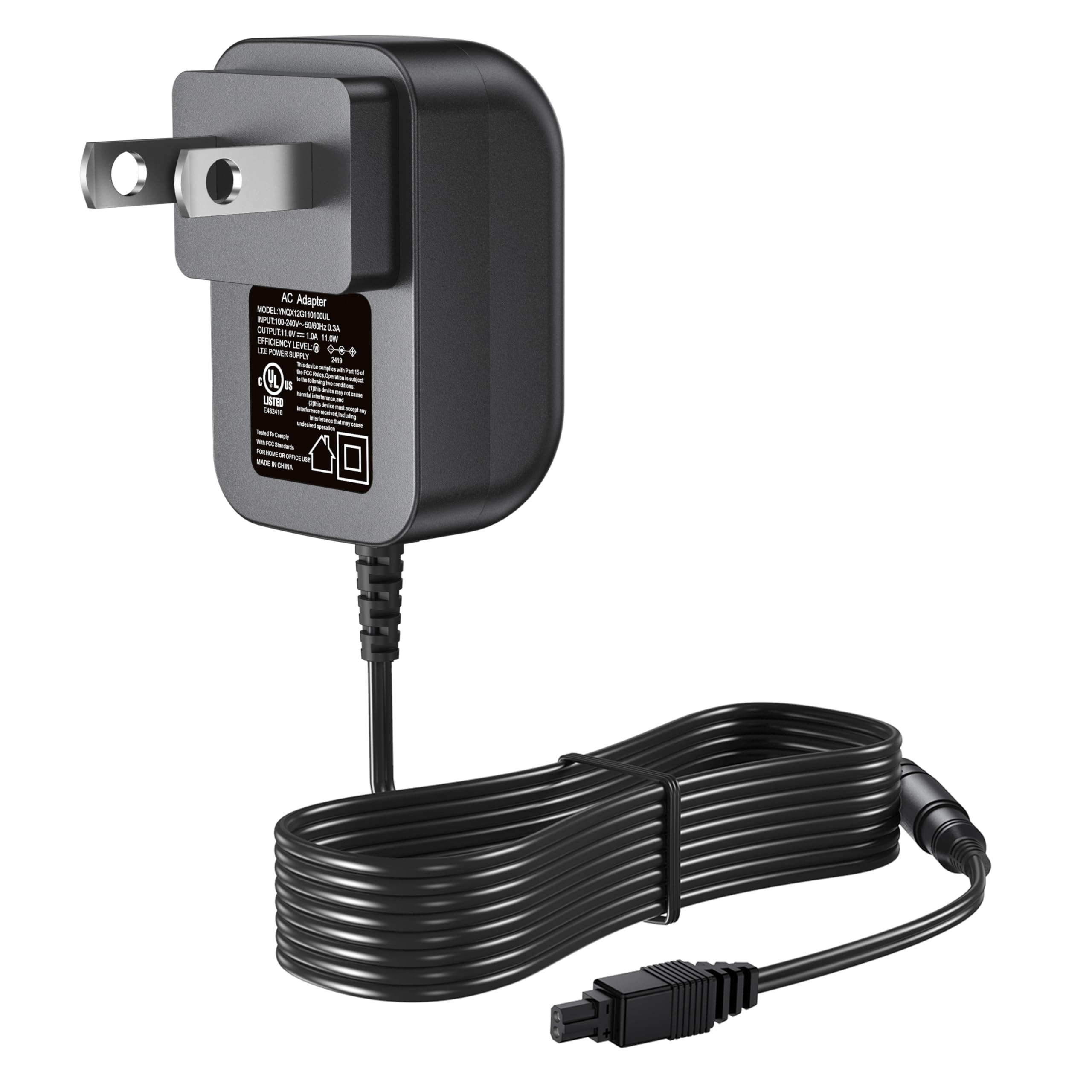 Cargador DONYOIE para Shark V2945Z V2950 XA2950, cable de alimentación de repuesto para barredora de alfombras y pisos, P N para YLS0041 T110025, adaptador de CA y CC para aspiradora