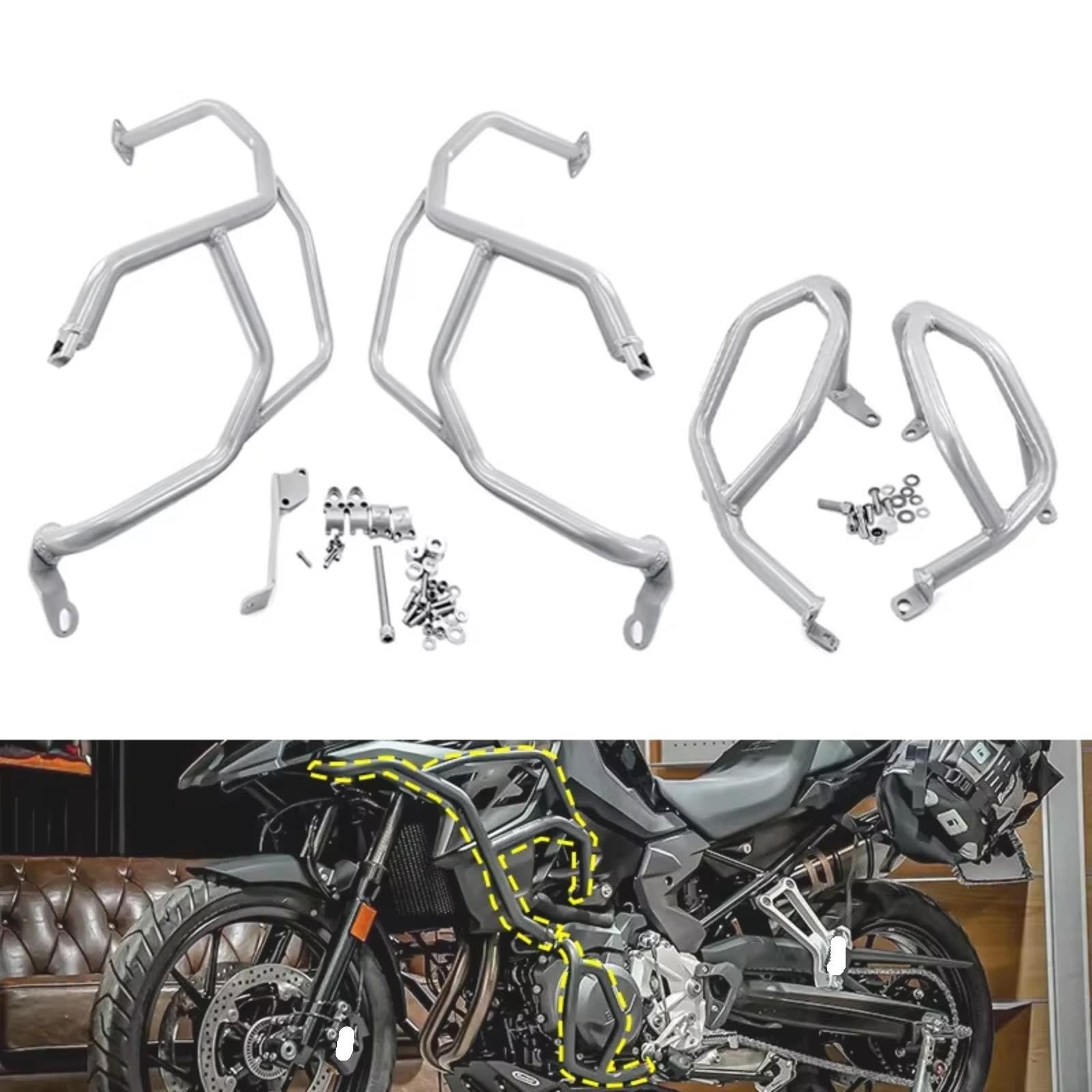 Protezione Paraurti Moto Per Per F800GS 2023-2025