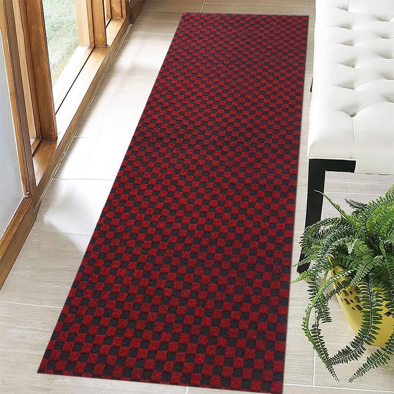 LITA 2'~82' Custom Sizes Runner Rug Mat Indoor Outdoor Utility Carpet,Area Rugs with Non Slip Rubber Backing for Hallway Kitchen Entryway Balcony