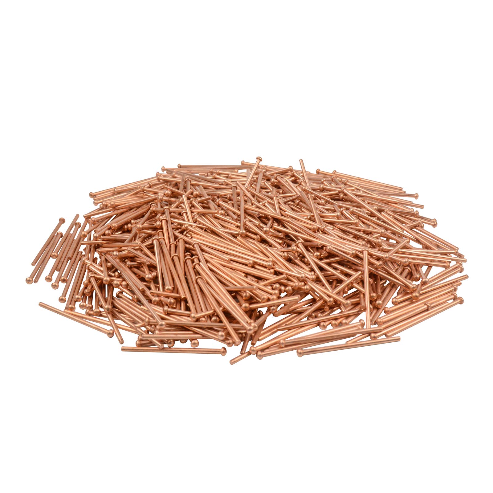 Pasadores de soldadura de pernos, paquete de 600 pines de extracción automática de 2,5 mm para reparar puntos
