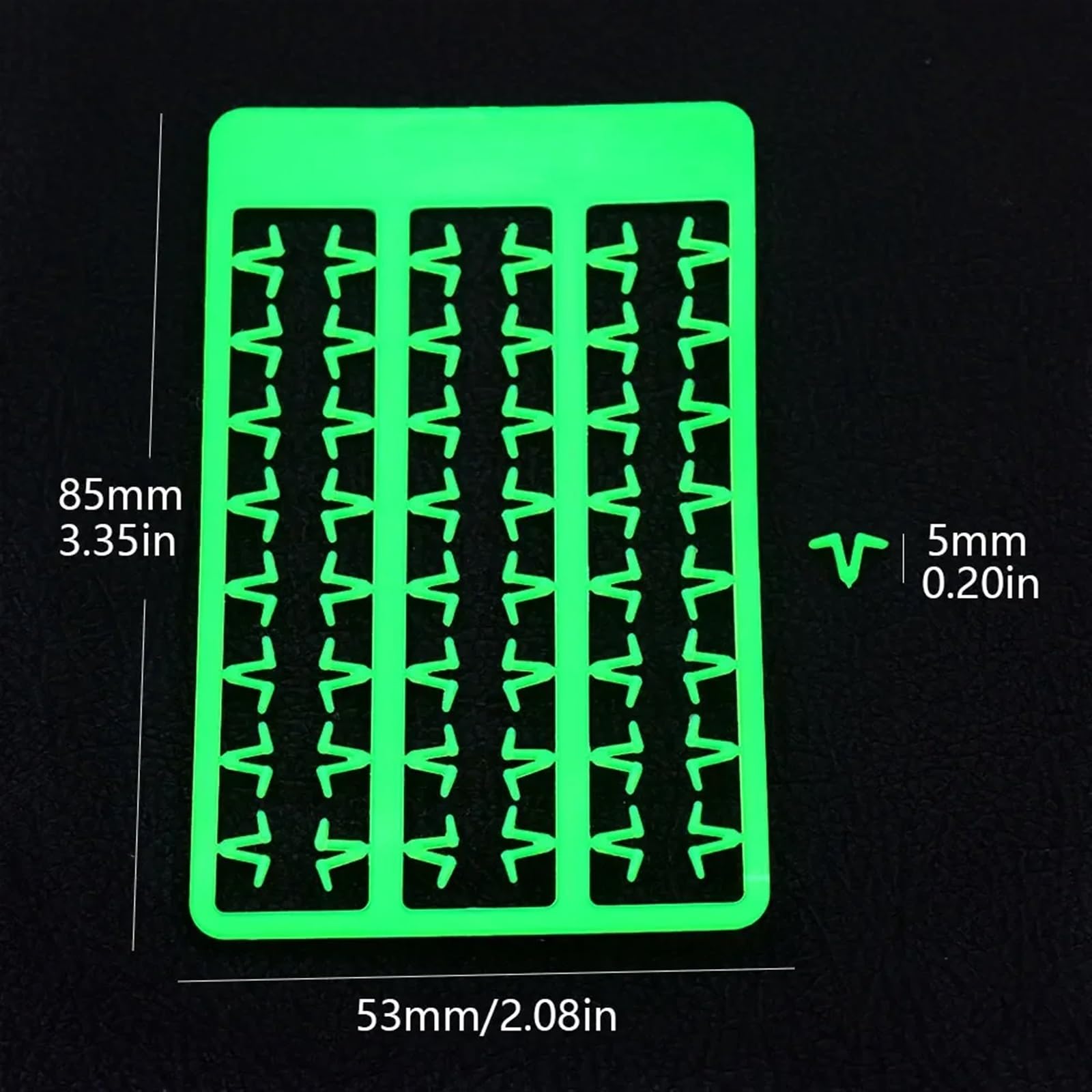 10 Tarjetas Línea de Pesca Extensión de Cabello Cuentas de Tope Aparejo de Carpa Cebo Boilie Tapones for Pesca Accesorios de Línea de Anzuelo de Carpa Aparejos Pesca en Barco Herramienta de Pesca Pesc