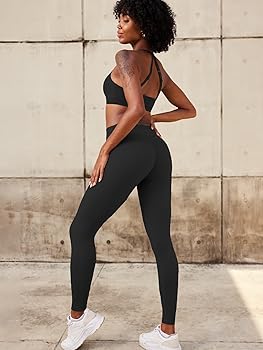 YEOREO Women's Workout Gym Leggings Julissa Hidden Scrunch Butt