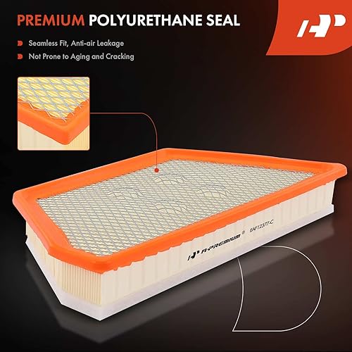 Miniatura 5 de A-Premium Filtro de aire de motor compatible con Cadillac CT6 2016 2017 2018 2019 2020, V6 3.6L, repuesto # 23458700