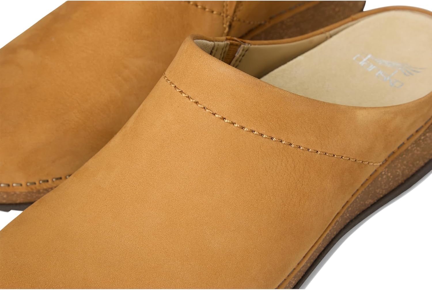 Dansko Mariella Slip-on Mule Clog - Dual-Density Cork/EVA Midsole and Lightweight Rubber Outsole Provide Durable and Comfortable Ride on Patented Stapled Construction