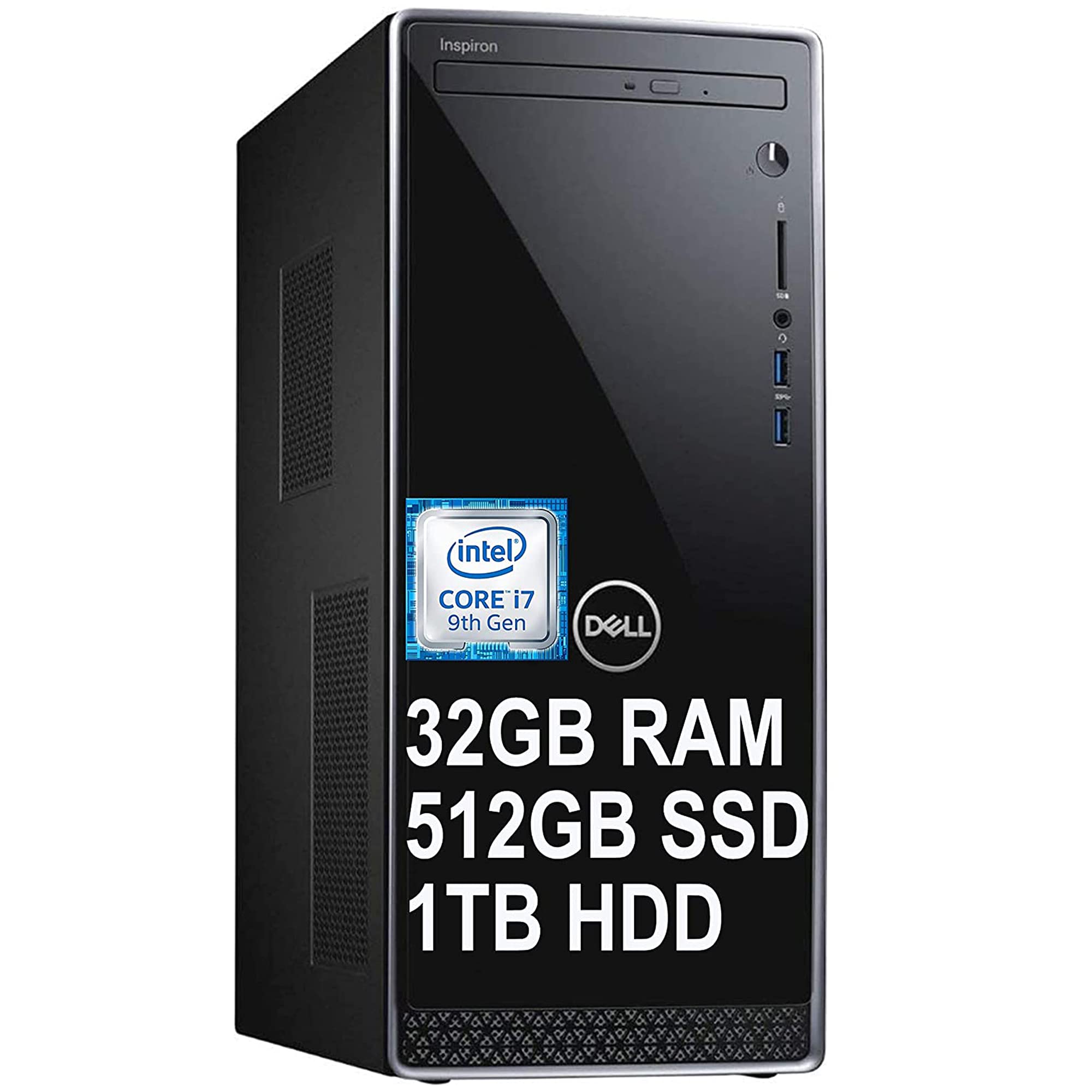 Flagship Dell Inspiron 3671 Desktop Computer 9th Gen Intel