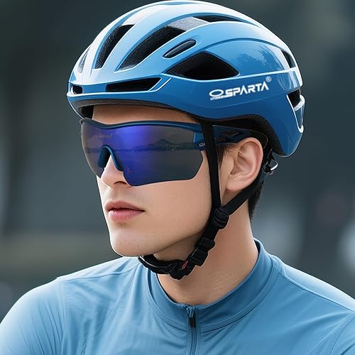 Miniatura 7 de OUTDOOR SPARTA Gafas de Sol Deportivas Polarizadas Gafas de Ciclismo Con 5 Lentes Intercambiables Gafas de Conducir Para Hombres y Mujeres