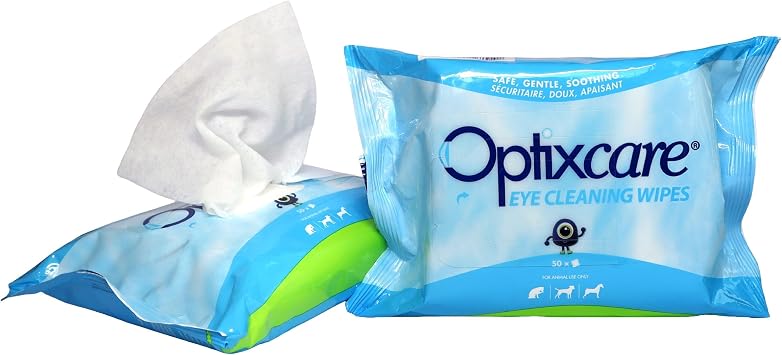 Optixcare Eye Cleaning Wipes (50 Count)